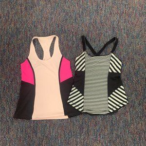 2 Lululemon athletica tops size 8